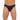 String en maille noire pour homme