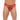 Mens Red Pouch With GString