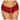Cottelli Crotchless Panty Red