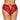 Cottelli Crotchless Panty Red