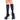 Mi-bas en nylon Leg Avenue, noir, pointures 8 à 14 (Royaume-Uni)