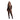 Le Desir Bodystocking With Off Shoulder Long Sleeves
