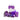 Bound to Play Bondage Kit Purple (11 Piece)