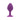 Toosh Purple Silicone Butt Plug Medium
