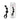Loving Joy Triple Ripple Anal Beads-Black