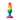Pride Pleasure Plug Rainbow Medium
