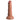 Pene vibrador King Cock Elite de 15 cm y doble densidad, color marrón carne