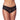 Culotte romantique noire dos ouvert