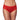 Culotte romantique rouge dos ouvert