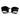 Rouge Garments Black Rubber Ankle Cuffs