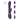 Vive Etsu Interchangeable Rabbit Vibrator Purple