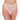Sheer Pattern Crotchless White GString