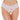 White Lace Open Crotch GString